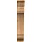 Ekena Millwork Legacy Traditional Rough Sawn Bracket, Western Red Cedar, 4"W x 16"D x 24"H BKT04X16X24LEC01RWR - alternate 2